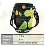 Neoprene Gallon Water Bottle Bag With Shoulder Strap