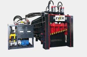 China Industrial 165KW Scrap Metal Shearing Machine 6300kN 15 TPH wholesale