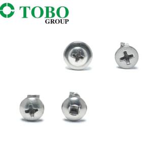 China TOBO White Galvanized Cross Head Self Tapping Screws Din7981 Din7983 wholesale