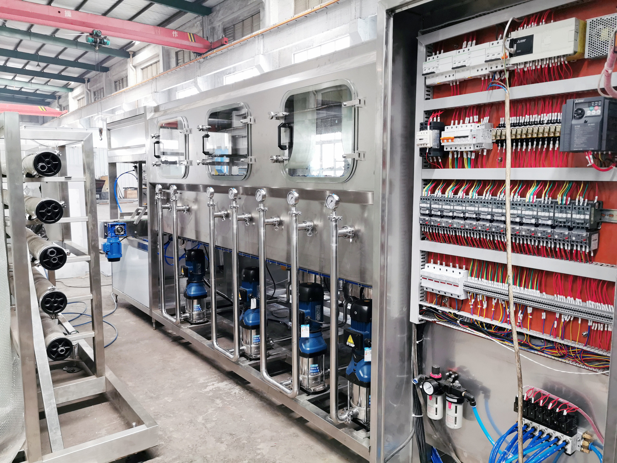ISO 600BPH 5 Gallon Plastic Pet Bottle Filling Machine