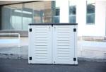 Metal 4ftx2.4ftx3.4ft Plastic Outdoor Storage Sheds