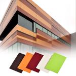Durable Wooden Aluminum Composite Panel Anti Static Surface Coating