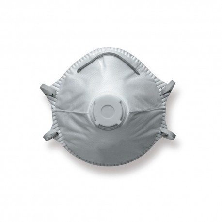 Healthy Soft Valved Dust Mask Smooth Inner Lining Protective Cover