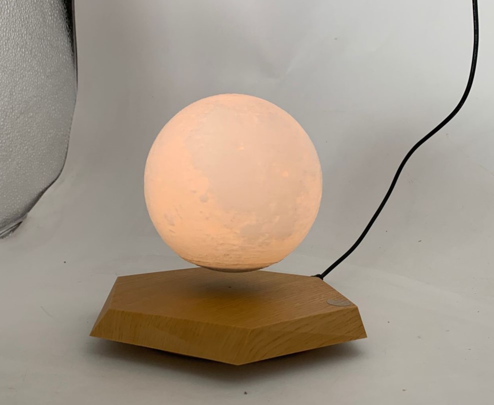 new romantic magnetic levitation floating night lamp moon lamp bulb