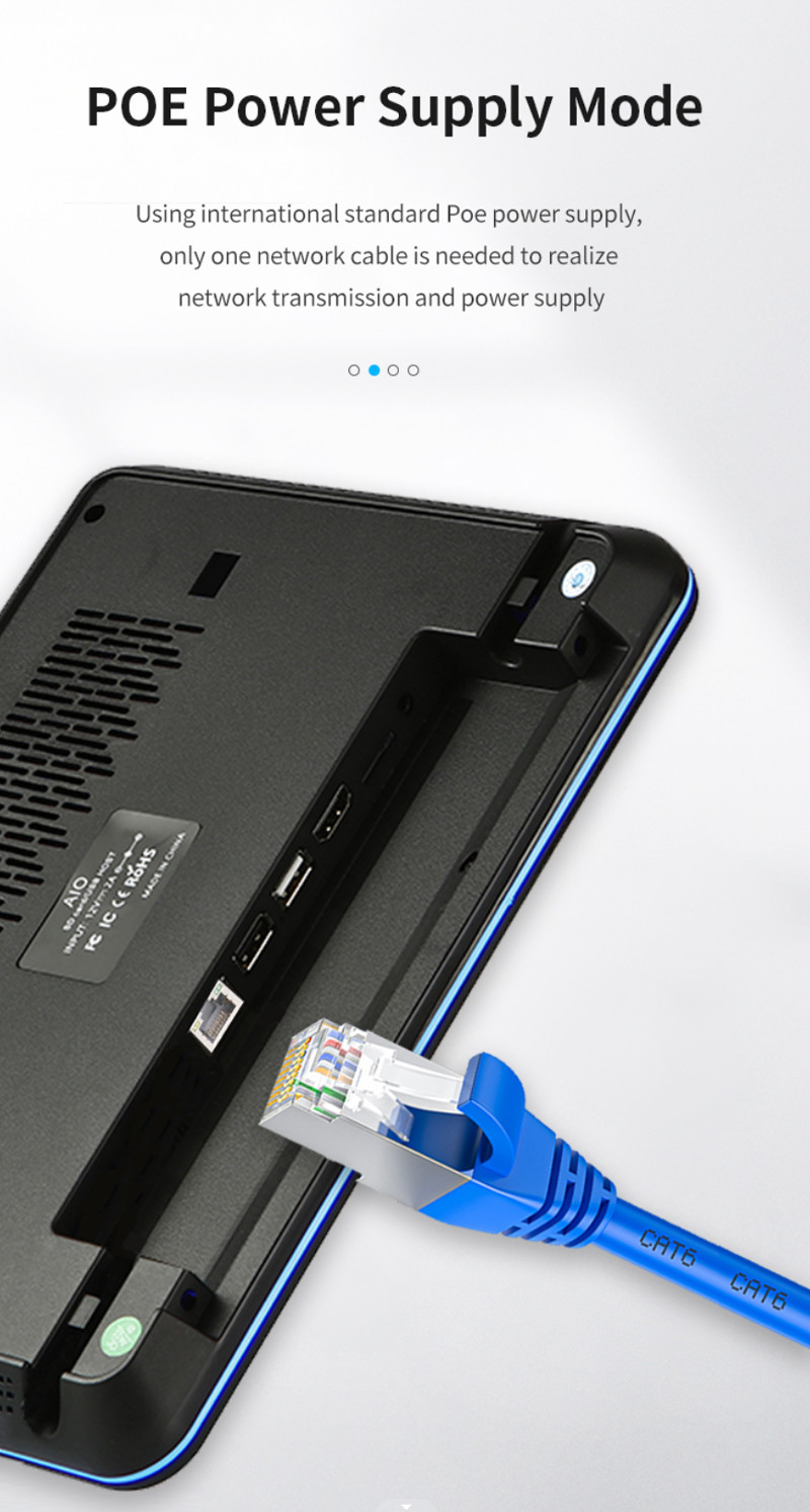 Android All-In-One 10.1 Inch Multi-Touch Screen Advertising Player 1280*800 With Color Lamp