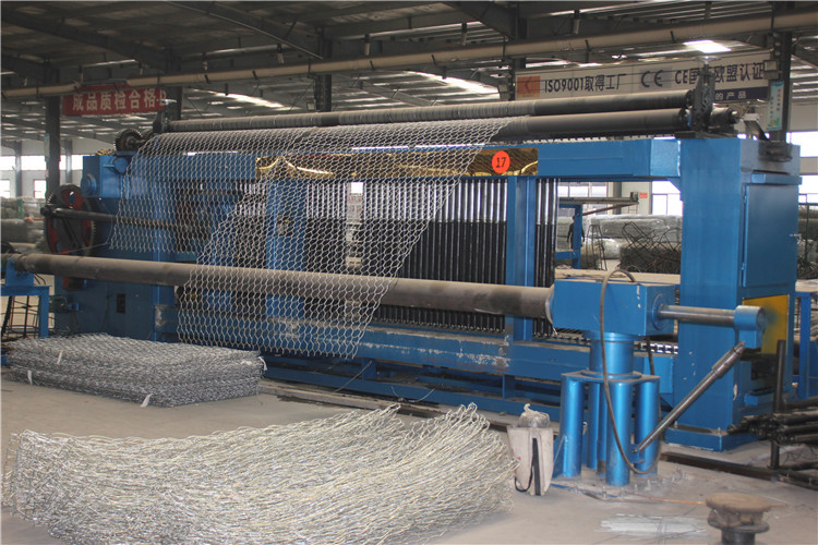 Hot Dipped Galvanized Gabion Basket Wall 2x1x1m Gabion Cages