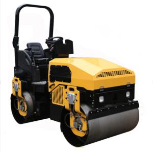China 2x30KN 3T Two Drum Hydraulic Vibratory Road Roller Travel Speed 0-12km/H wholesale