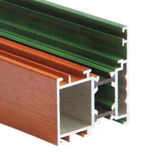 China High Intensity Aluminum Extrusion Profiles Black / Golden / Silver wholesale