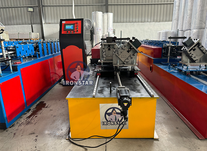 C channel and Omega profile 2 in 1 roll forming machine for Bolivia