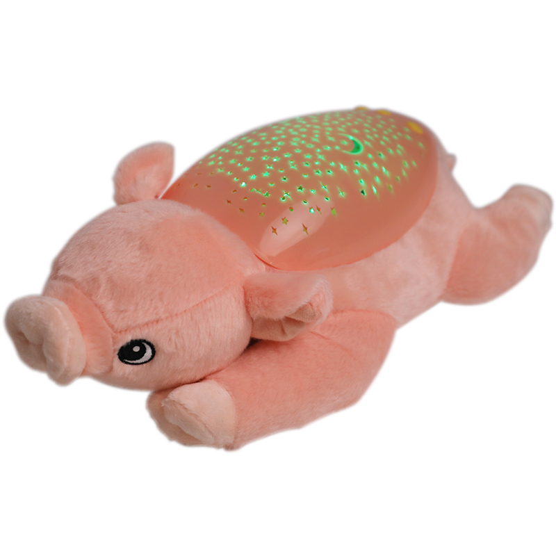 Ouninbear Skin Friendly Baby Plush Toy Pink Pig Plush Toy For Children