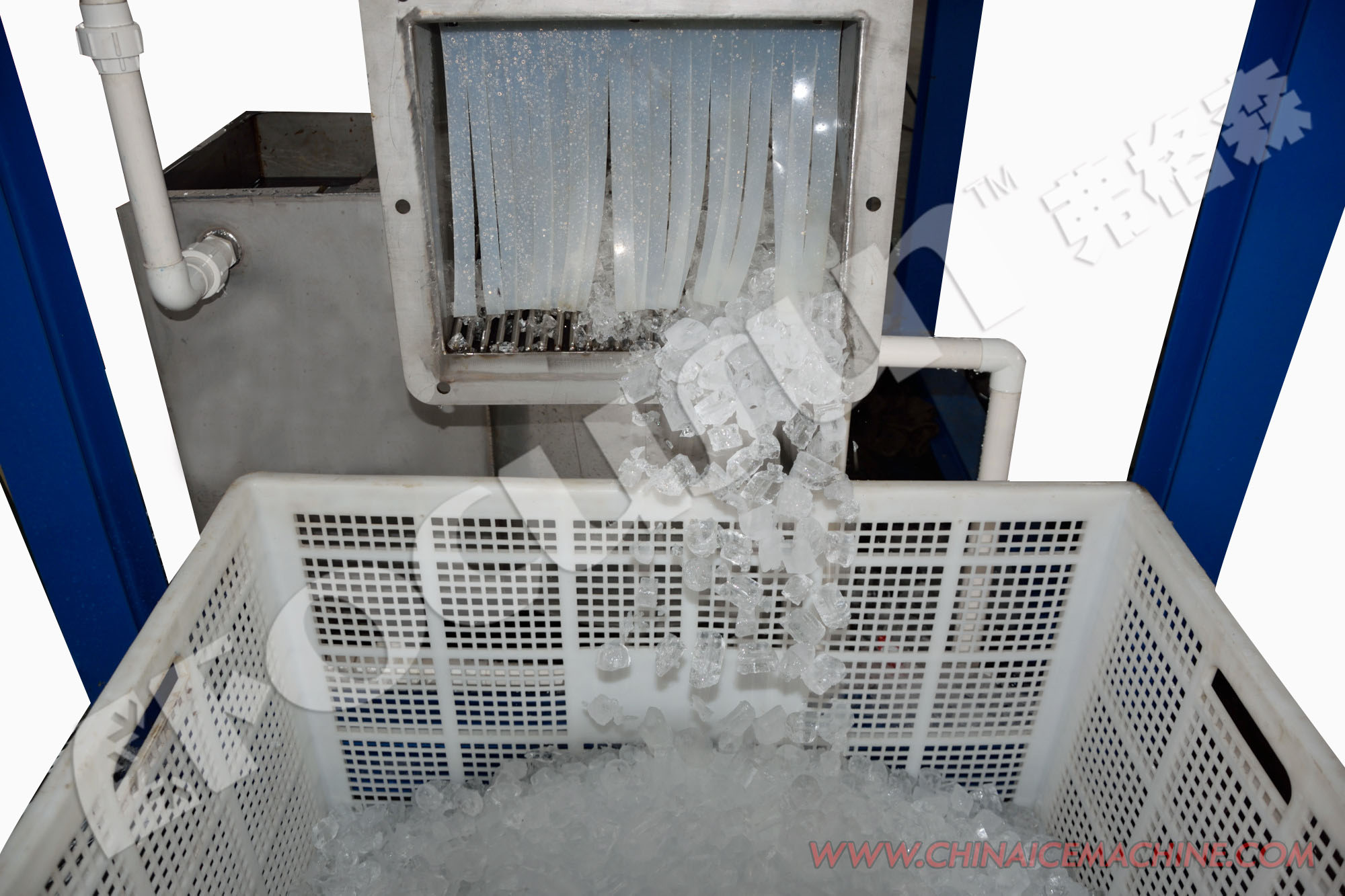 Focusun 1T 2T 5T 10T 15T 20T 25T 30T Automatic Tube Ice Making Machine for Industrial