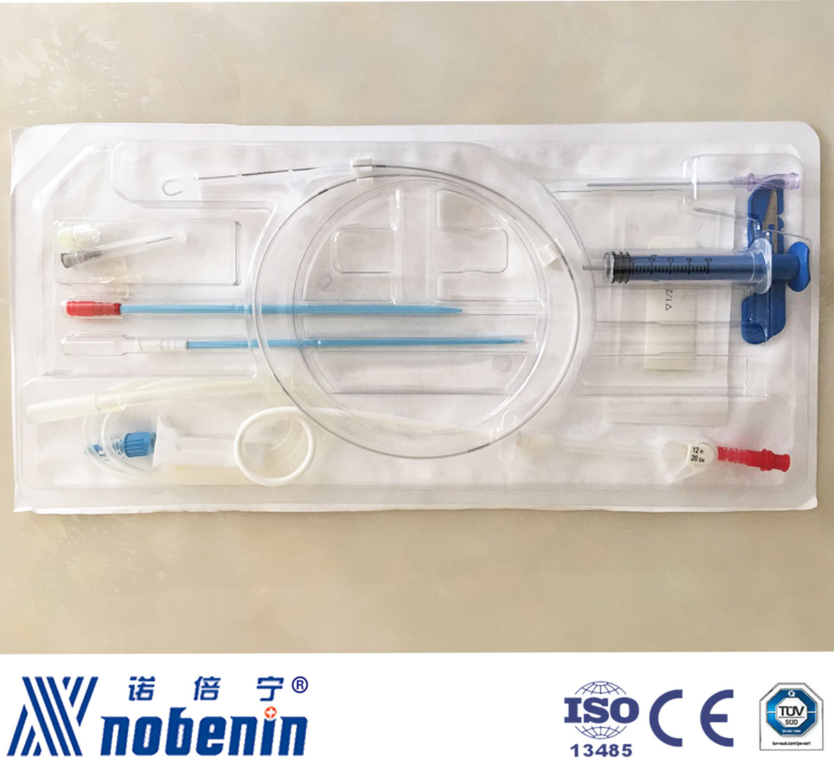 disposable medical drainage catheter pigtail and drainage system with CE and TUV certificates