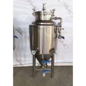 China GHO 100L Home Brewery Stainless Steel Conical Fermenter for Beer Fermentation Tank wholesale