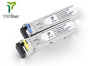 China SINGLE FIBRE BIDI SFP-1550TX/1310RX-1.25 GBPS-20KMS LC connector wholesale