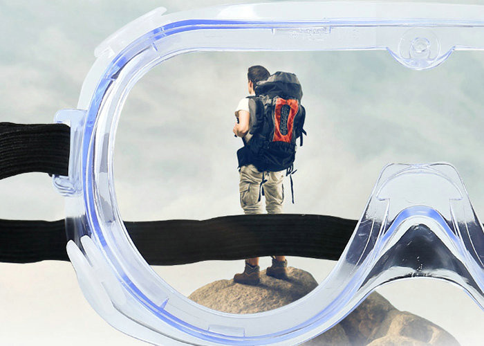 Durable Medical Safety Goggles Scratch Resistant Stable Performance