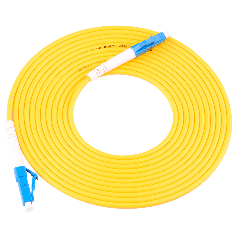 Customized Duplex Fiber Cable Assembly Single Mode LC UPC To LC UPC