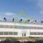 Tropical Multi Span Strawberry Agricultural Poly Tunnel Greenhouse With Shade