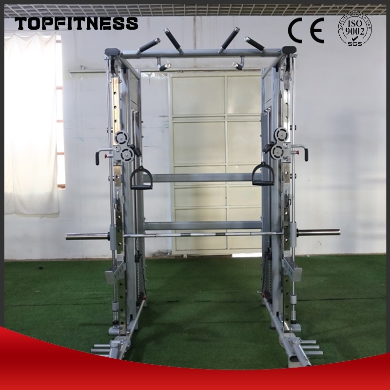 Commercial Gym Multi-Function Cable Crossover Zero Gravity Smith Machine