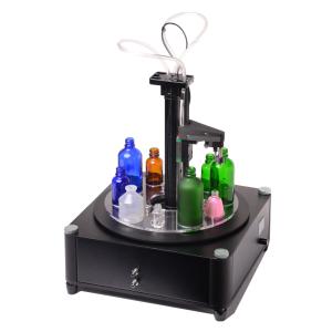 China Cosmetic Liquid Small Perfume Bottle Filling Machine, Round Bottle Filling Line wholesale