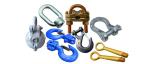 Wire Rope Clamps DIN 1142 8mm Stainless Steel Fitting Clip For ZINC Finish
