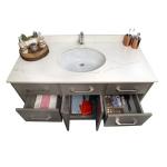 Economic Hotel Room Cabinets Modern Bathroom Vanity Cabinets Marble Facet