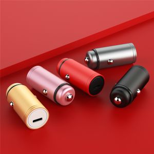 China Car USB3.0 Charger for HUAWEI OPPO Compatible with QC, MTK,PD protocol support TYPE-C with deign patent wholesale