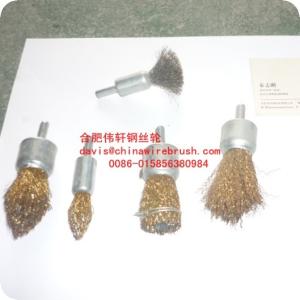 China Crimped wire end brush - Carbon Steel Wire wholesale