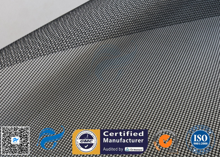 260℃ PTFE Coated Fiberglass Fabric 4*4MM 580GSM Black Conveyor Belt Dryer