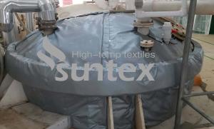 China Silicone Rubber Coated Thermal Insulation Fabric for Removable Cover wholesale