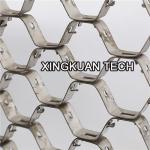 Steel Hex Metal Mesh , Hexsteel Grid Mesh AISI310S 12gauge X 2" 310S