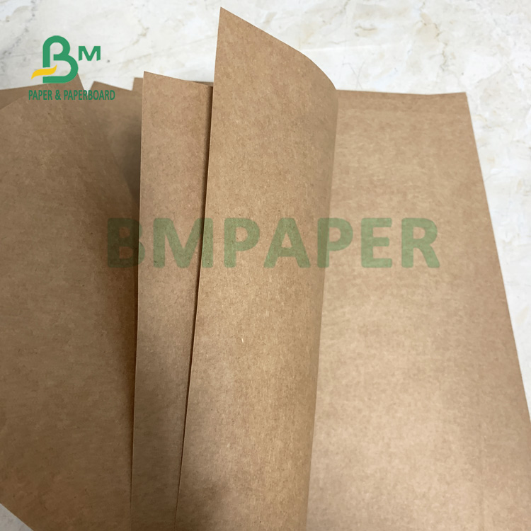 70gsm Tear-Resistant Brown Kraft Liner Paper Sheets For Cement Bags 
