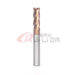 China 4 Flutes Single Flute Carbide End Mill 6mm 1/4&quot; 1/8&quot; HRC55 wholesale