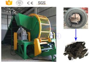 China High efficiency tractor tire waste tyre shredder manufacturer with CE wholesale
