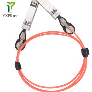 China Fiber Optic 7m 10m 12m 10G SFP+ AOC Active Optical Cable wholesale