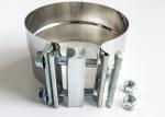 Stainless Steel Butt Joint Exhaust Repair Clamp Perfect Sealing Muffer /