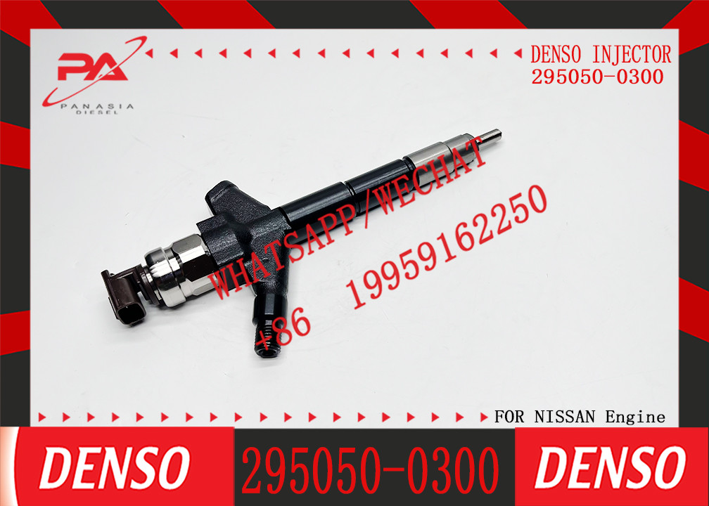 FUEL INJECTOR 295050-0300 16600-1AT0A 16600-5X00A for YD2K YD25 Vehicle Murano Navara Pathfinder