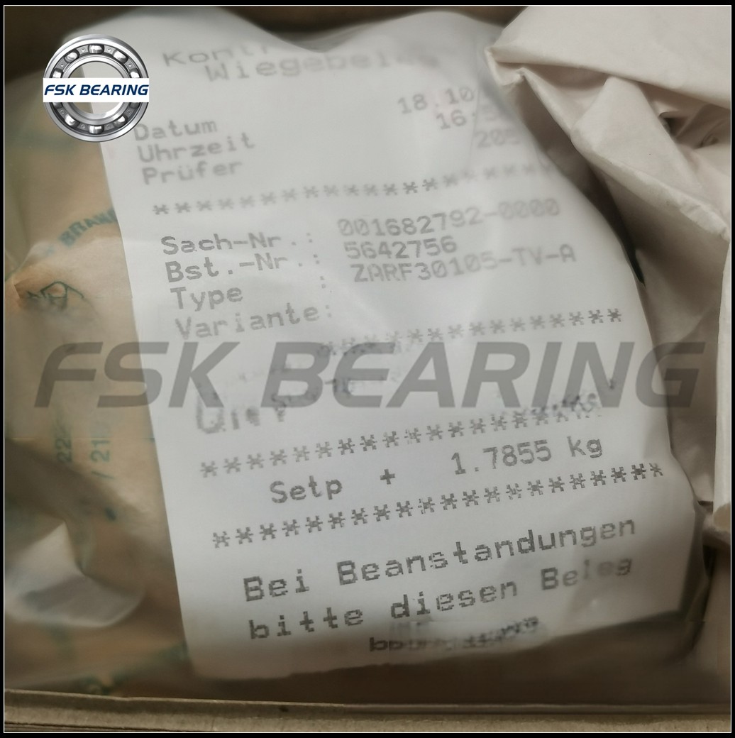 Axial ZARF30105-TV-A Cylindrical Roller Bearing 30*105*66 mm ABEC-3