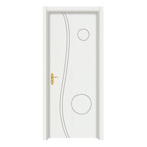 China AB-ADL702 ash paint wooden interior door wholesale