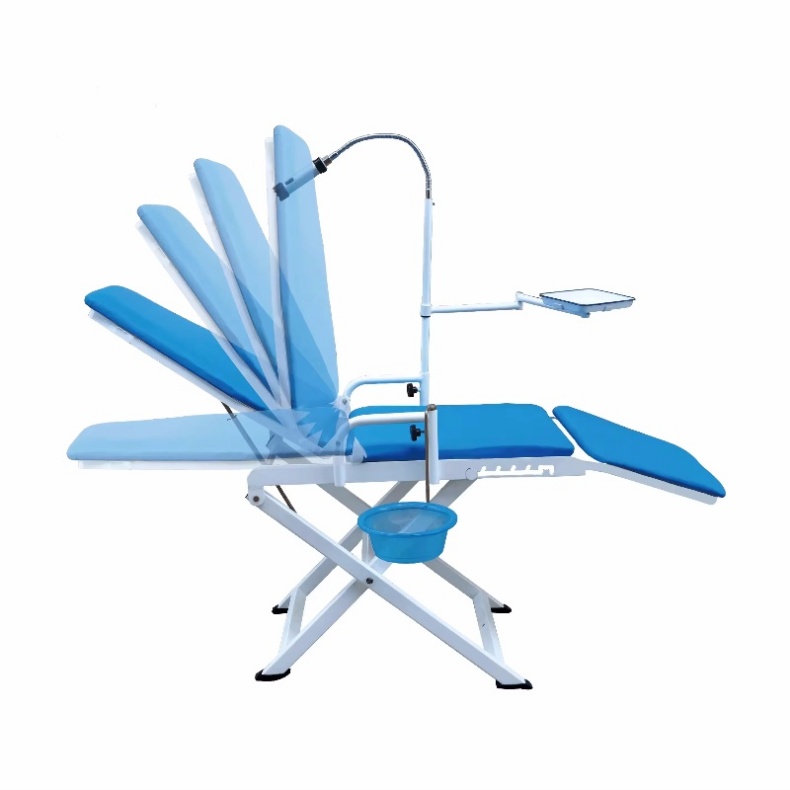 Plan B For Dentist Portable Folding Dental Chair Light Weight Portable Dental Chair With Dental Turbine