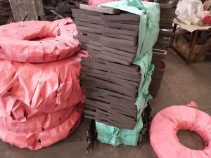 China Oxidized Ni80cr20 Nichrome Alloy Electric Heating Elements Resistance Strip For Furnance on sale
