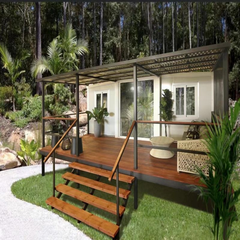 Steel Door 3 Bedroom Portable Homes Expandable Container House with Online Support