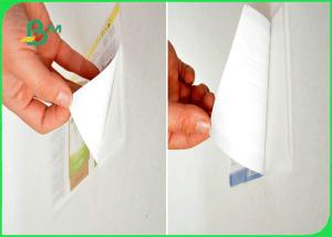 China Heat Sensitive 50gsm 75gsm Blank PVC Thermal Labels Paper Sticker Roll wholesale