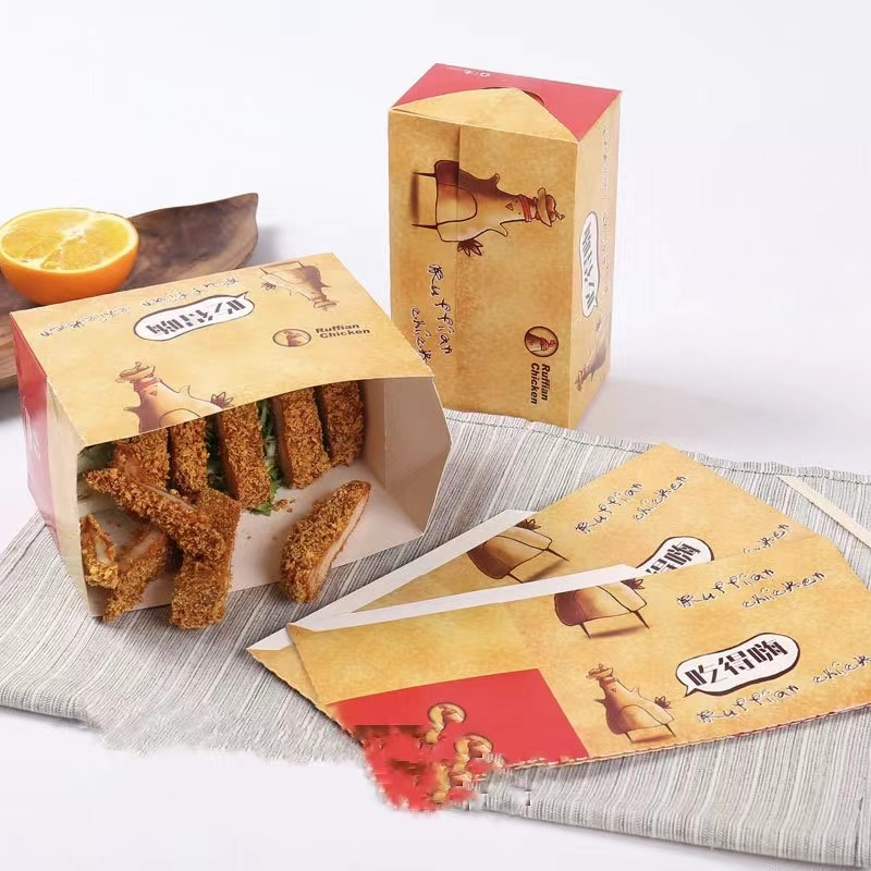 Custom Food Packaging Box With Disposable Paper For Sushi Bento Lunch