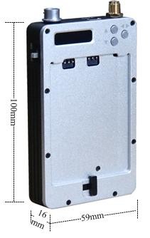 HN-512PRO HDMI+CVBS/CVBS H.264 1080P Micro cofdm transmitter and receiver for UAV system