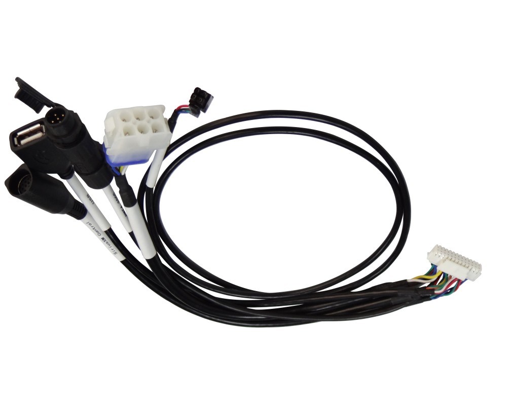 Durable Electric Wiring Harness Professional Manufacturing Cable Assembly 26 Pin Waterproof Wire Harness Extension Cable