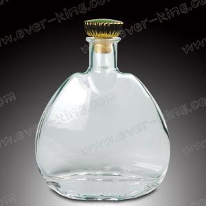 China OEM ODM Super White Glass Clear Alcohol Bottles wholesale