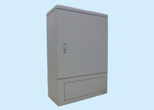China Fiber Optic Cross Connecting Telecommunication Cabinets Stainless Steel wholesale