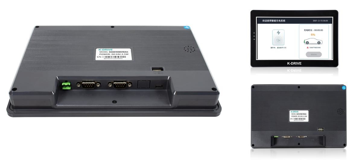Monochrome HMI Touch Screen 4.3" 7" 10" With Mt6071IP Interface