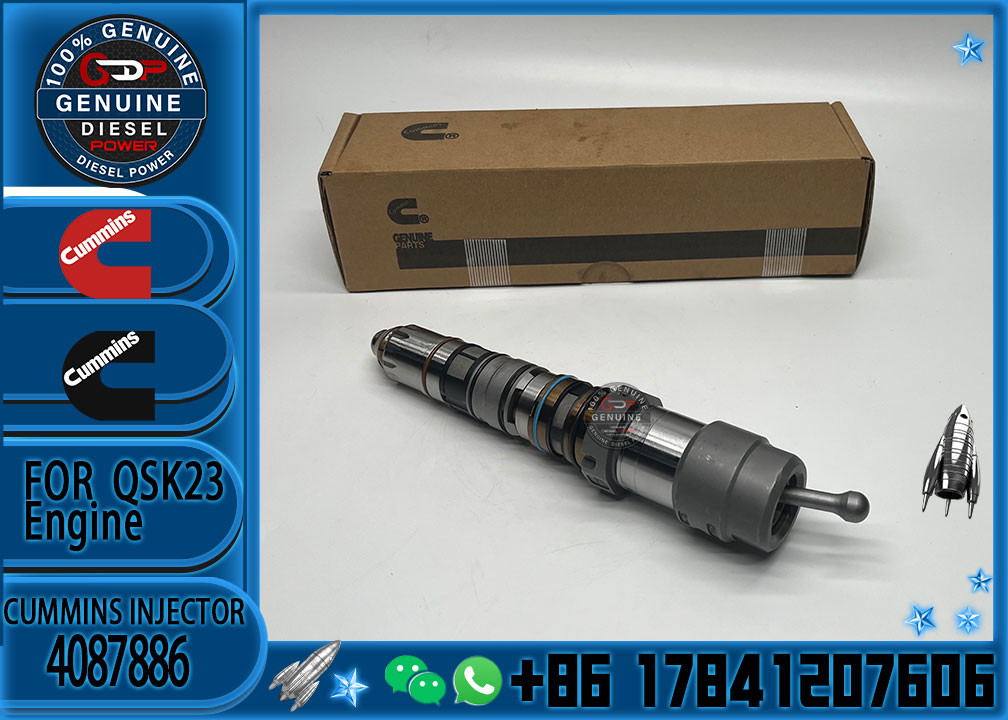 Brand New Common Rail Diesel Fuel Injector 4087886 4062090 3766446 For Cummins QSK23 QSK60