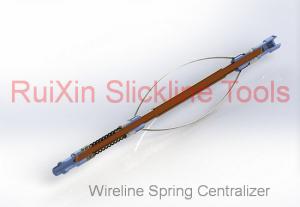 China Nickel Alloy Steel Wireline Spring Centralizer SR QLS Connection wholesale